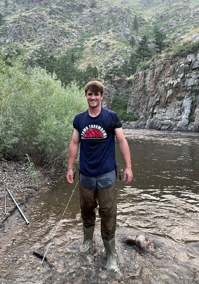 Netting on The Wild and Scenic Poudre River